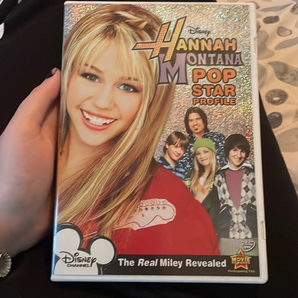 Other - Disney Hannah Montana Pop Star Profile DVD Movie Disc Kids Film